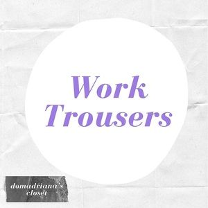 Work Trousers Below!